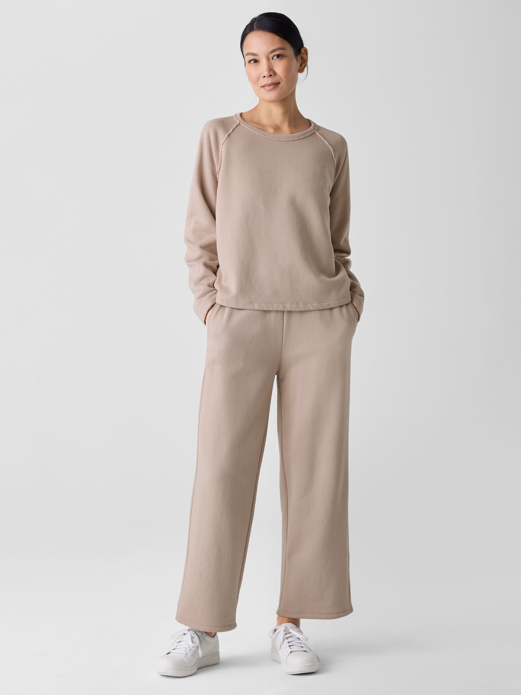 Organic Cotton French Terry Box-Top