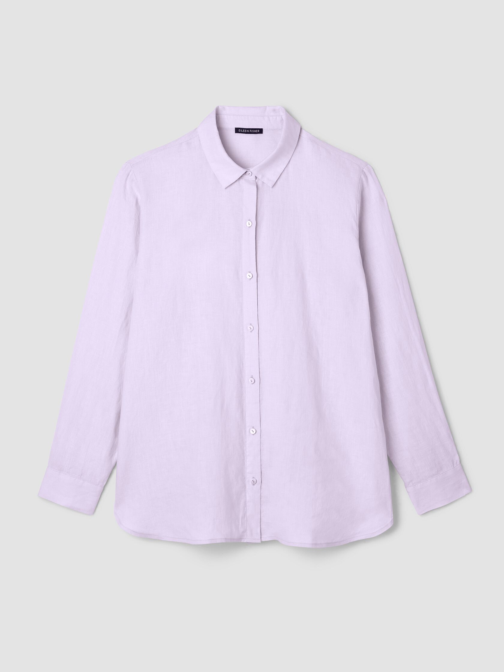 Organic Handkerchief Linen Classic Collar Shirt