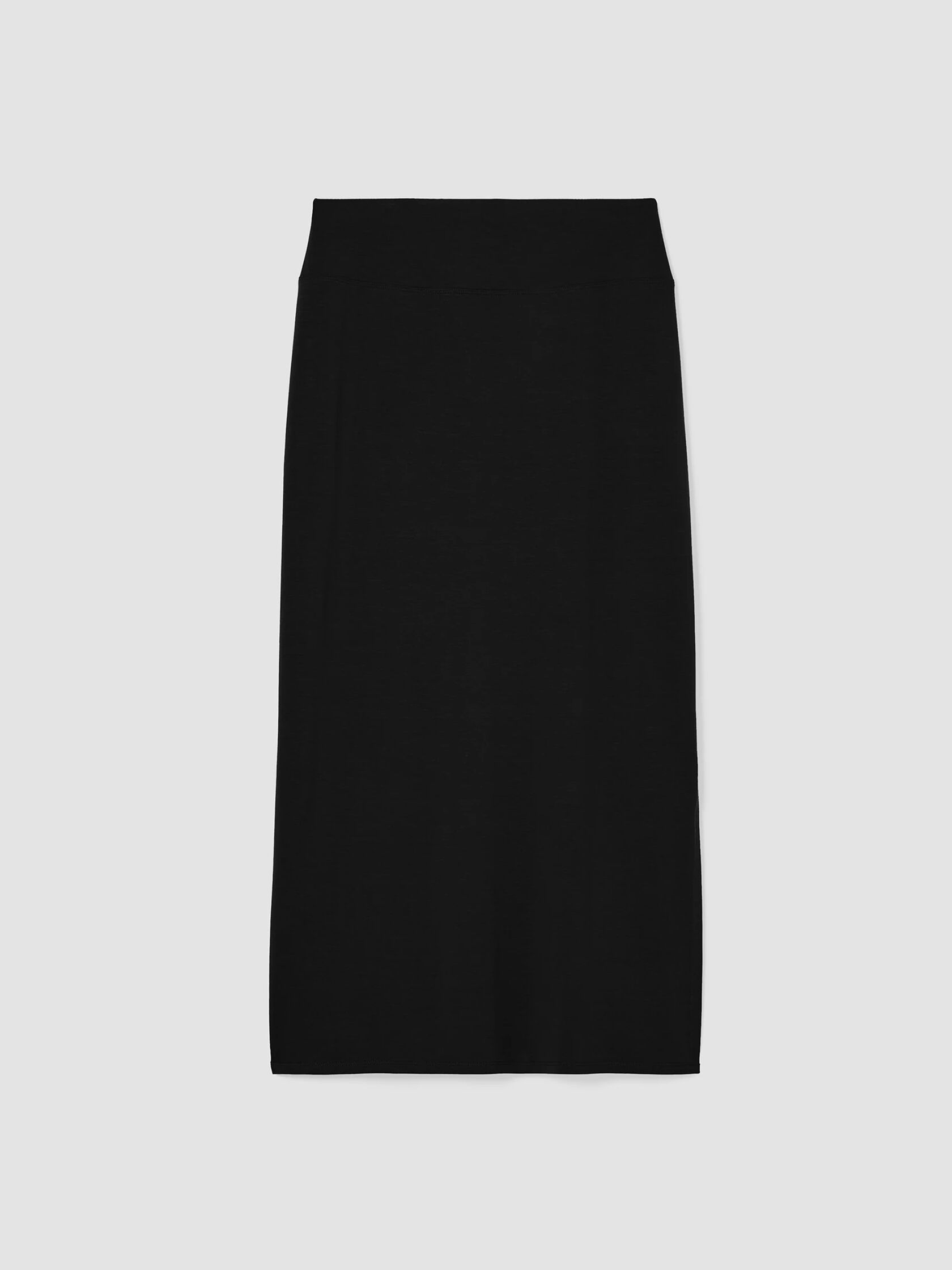 Stretch Jersey Knit Straight Skirt