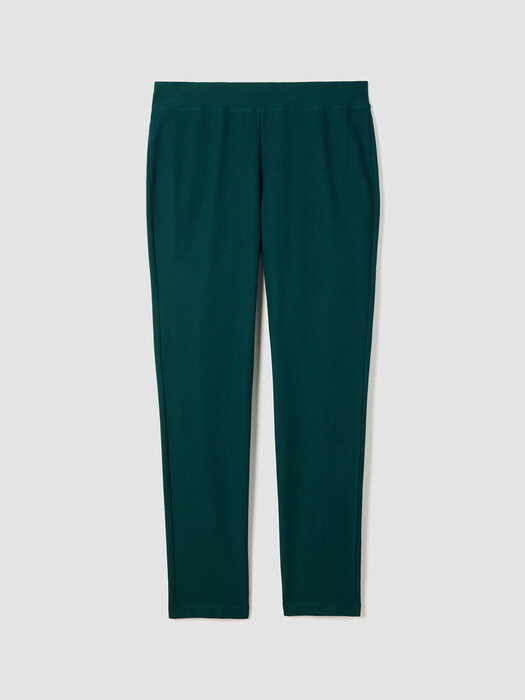Washable Stretch Crepe Slim Pant