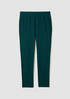 Washable Stretch Crepe Slim Pant