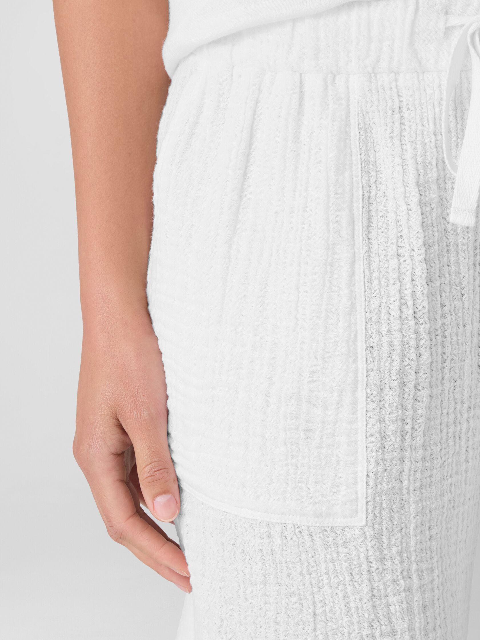 Organic Cotton Lofty Gauze Walking Shorts