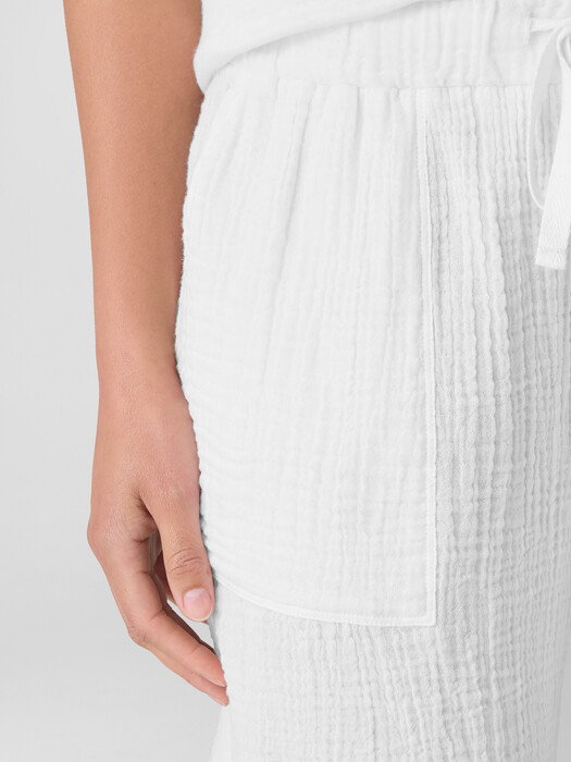 Organic Cotton Lofty Gauze Walking Shorts