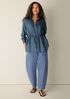 Cotton Stretch Denim Arch Pant