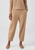 Soft Wool Flannel Lantern Pant