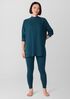 Cozy Brushed Terry Hug High-Waisted Leggings