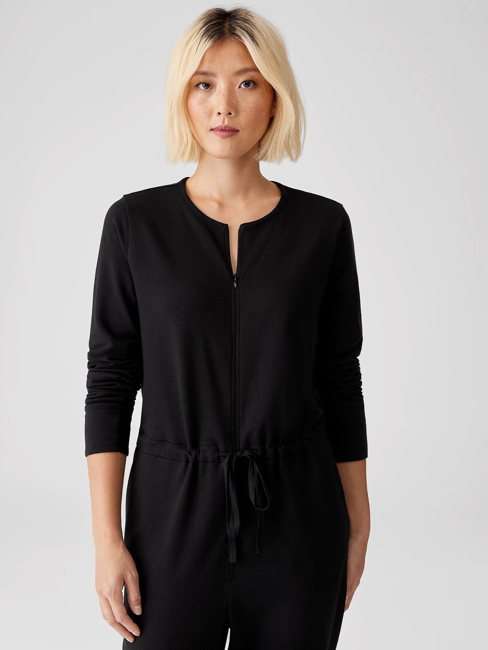 Cozy Brushed Terry Jumpsuit