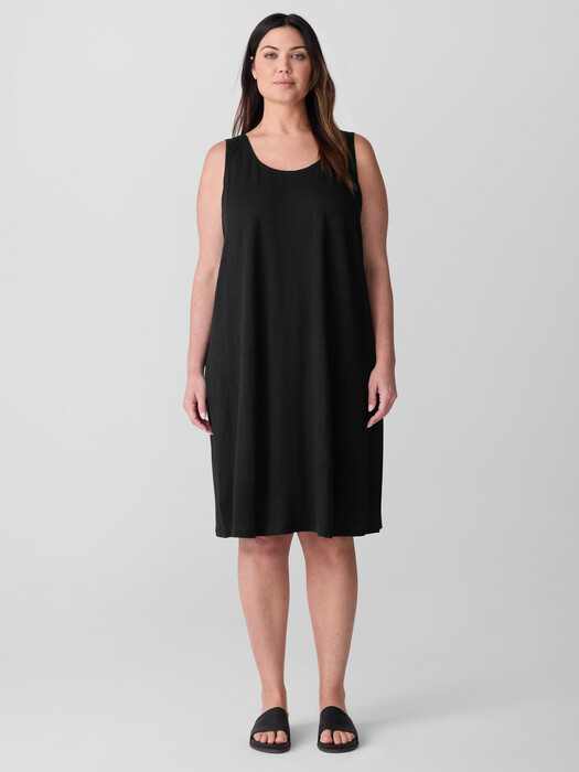 Organic Linen Jersey Tank Dress