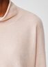 Italian Cashmere Scrunch Neck Top
