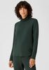 Fine Jersey Scrunch Neck Top