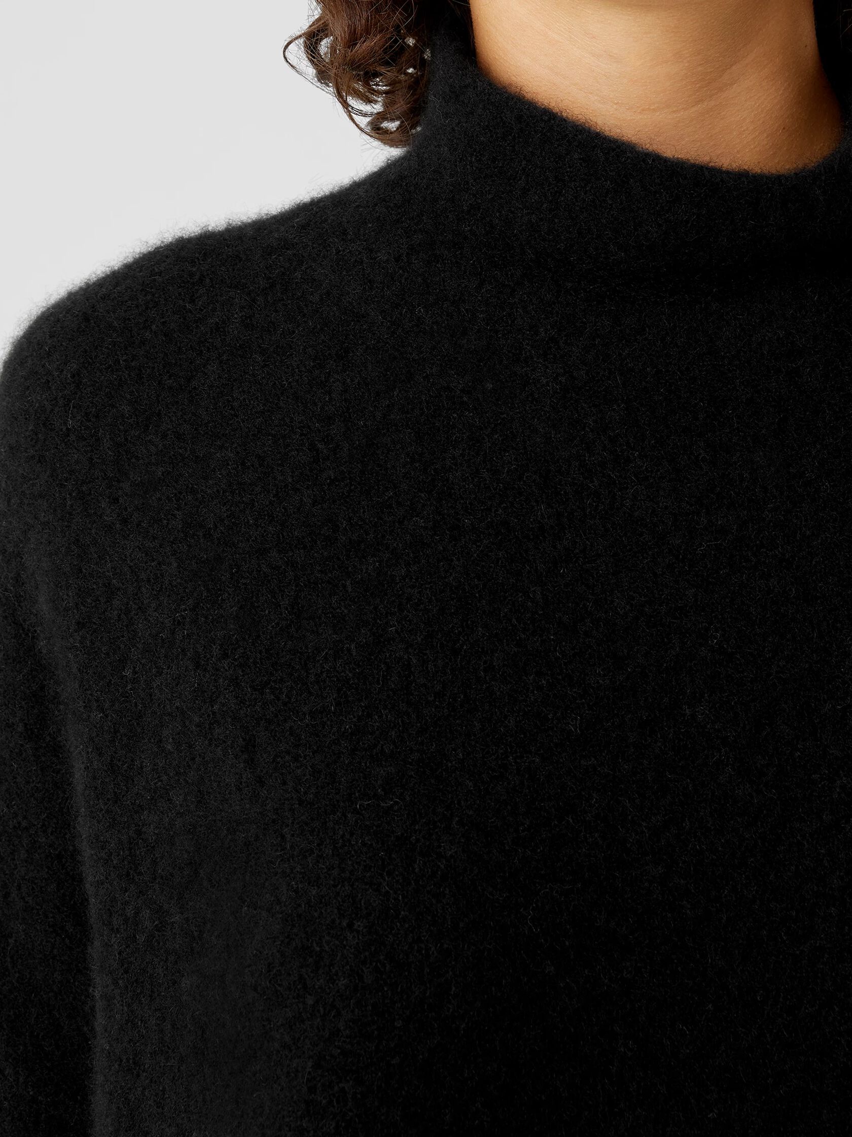Cashmere Silk Bliss Turtleneck Box-Top