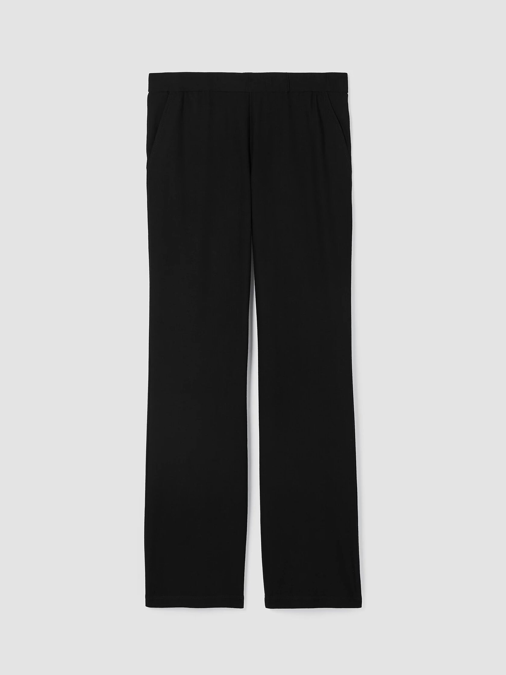 Straight Cut Pants With Monogram Elastic Belt - Ready to Wear