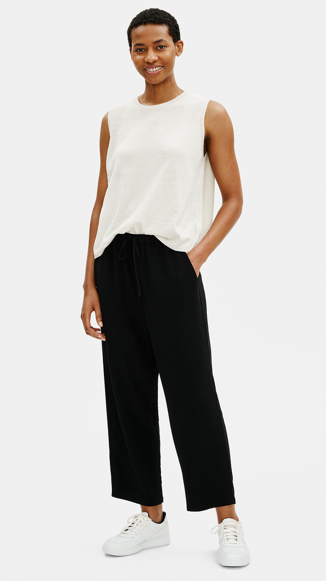 Eileen fisher slouchy cropped pants deals