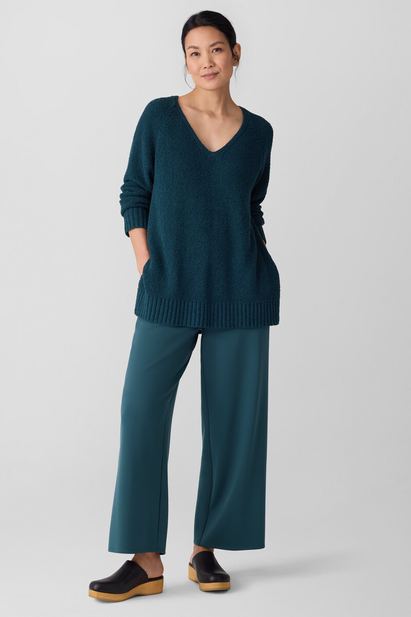 Cotton Fluff V-Neck Top Cotton Fluff V-Neck Top
