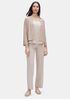 Silk & Organic Cotton Round Neck Cardigan