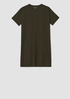 Organic Pima Cotton Stretch Jersey T-Shirt Dress