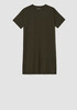 Organic Pima Cotton Stretch Jersey T-Shirt Dress