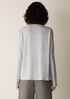 Striped Organic Linen Jersey Long-Sleeve Tee