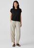 Organic Linen Jersey Square Top