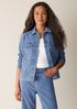 Cotton Stretch Denim Jacket
