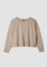 Lightweight Ponte Round Neck Top