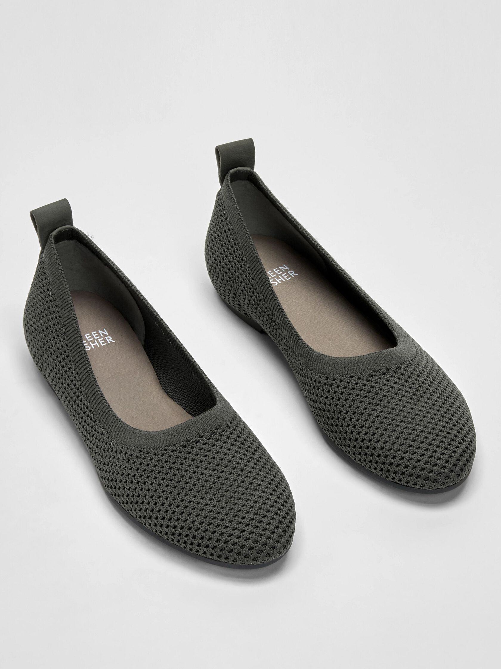 Naomi Recycled Stretch Knit Ballet Flat