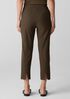 Washable Stretch Crepe Slim Pant