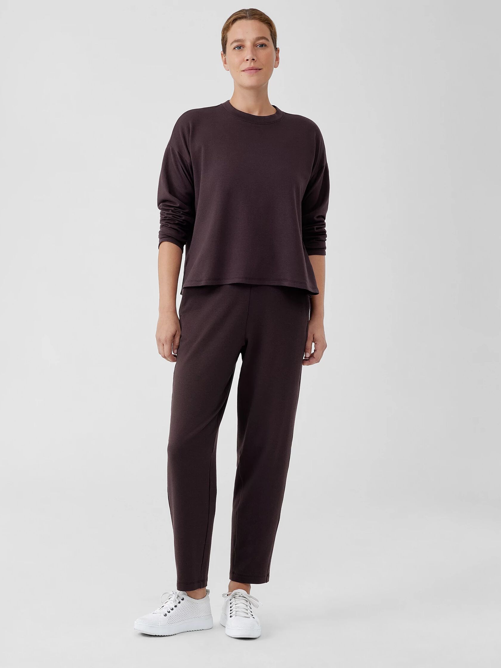 Cozy Brushed Terry Hug Slouchy Pant