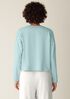 Cozy Brushed Terry Hug Round Neck Box-Top