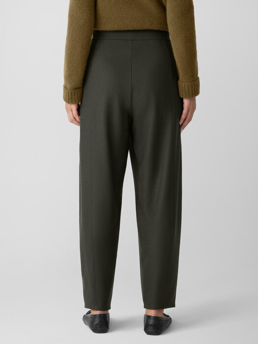 Felted Wool Jersey Lantern Pant in Regenerative Wool