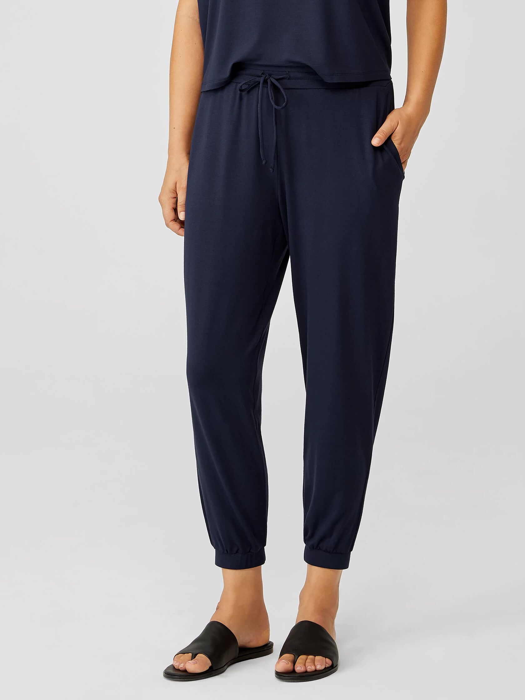 Viscose Jersey Jogger Pant