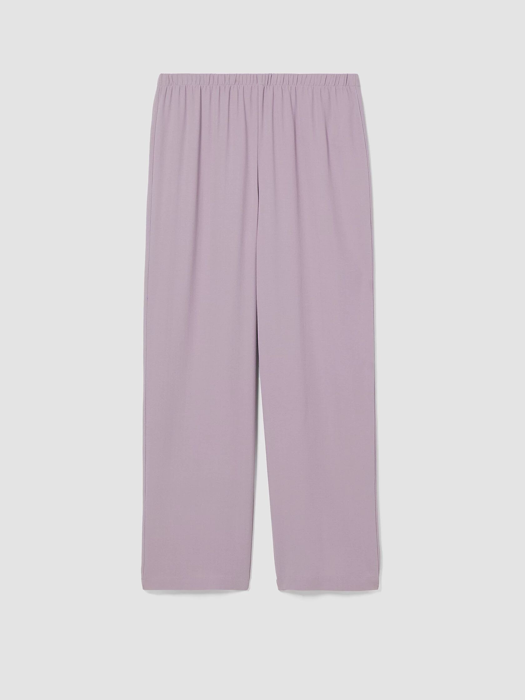 Silk Georgette Crepe Straight Pant