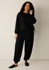 Lightweight Ponte Round Neck Top