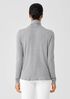 Pima Cotton Blend Turtleneck Top