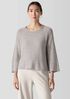 Merino Sequin Jewel Neck Top