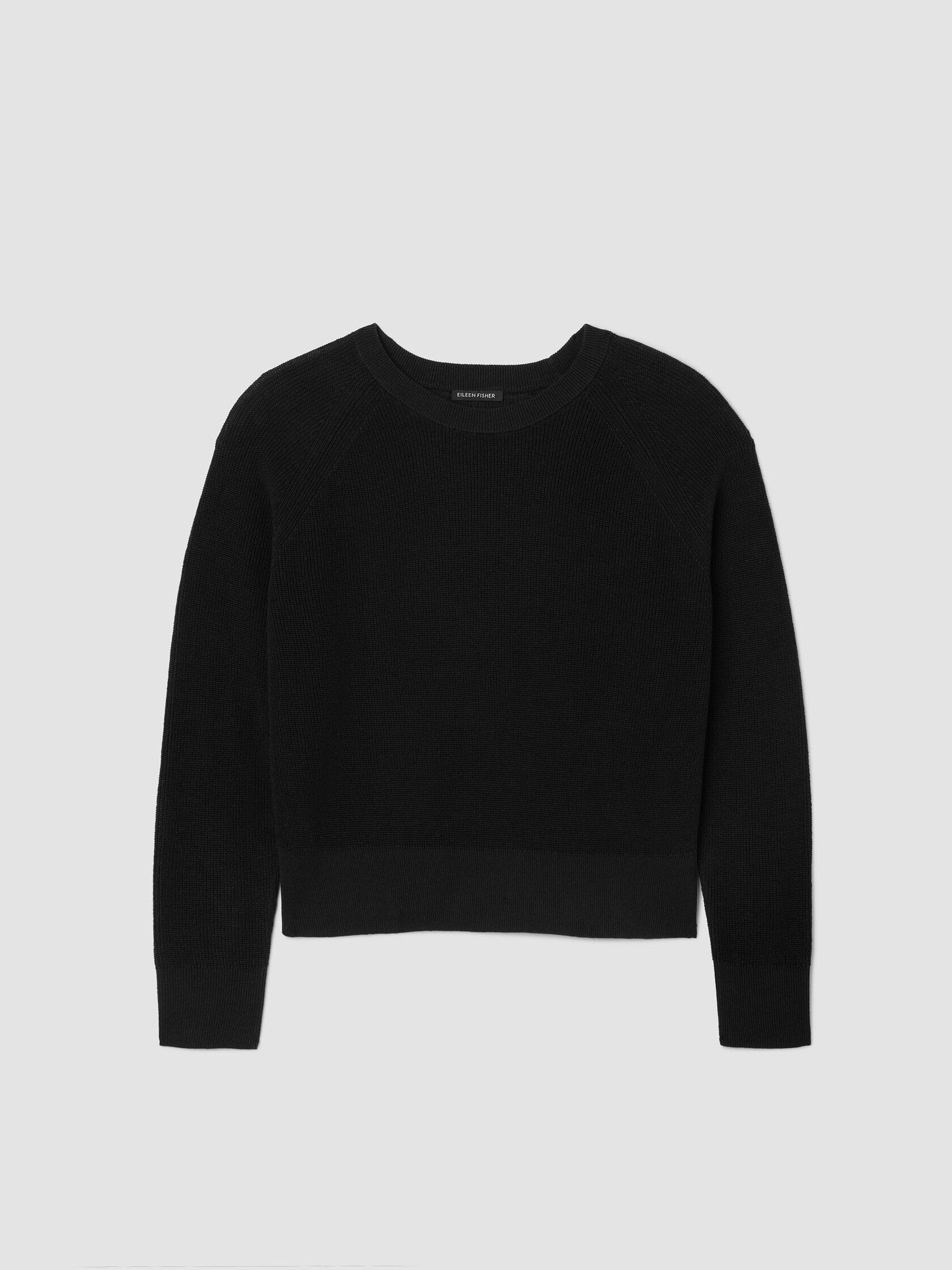 Organic Linen Cotton Wedge Sweater