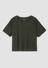 Organic Linen Jersey Round Neck Tee
