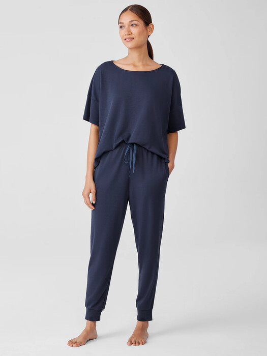 Cozy Organic Cotton Interlock Jogger Pant