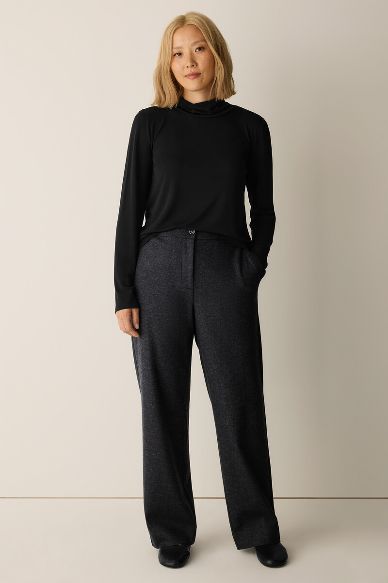ladies wool dress pants Ellie and then theres COLD you know Women's Wool Pants | EILEEN
