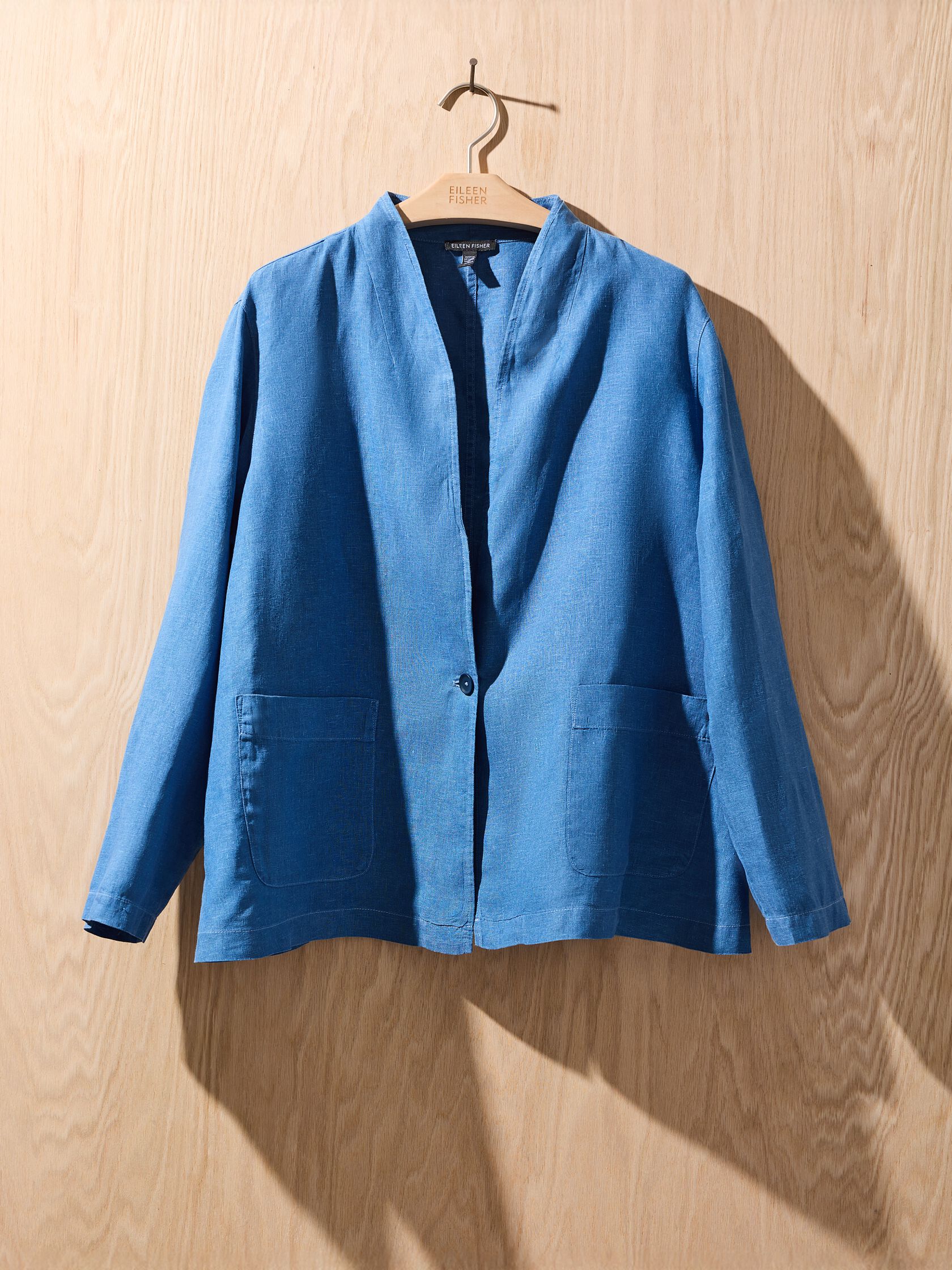 Renew Organic Linen Jacket, L