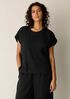 Organic Cotton Lofty Gauze Round Neck Box-Top