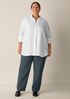 Organic Handkerchief Linen Classic Collar Shirt