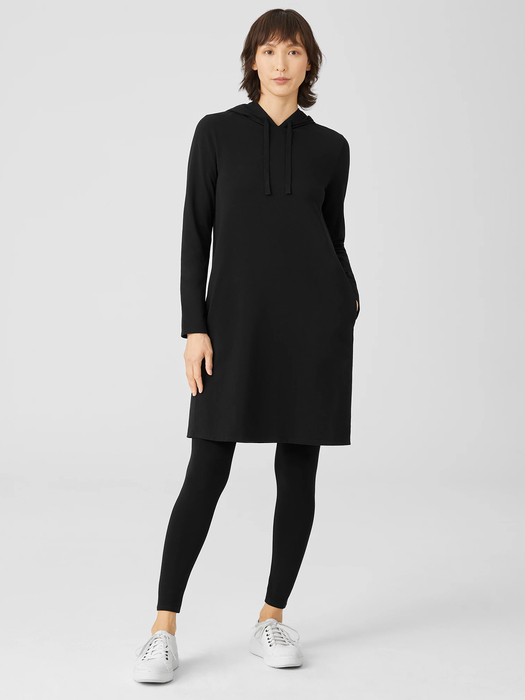 Traceable Organic Cotton Jersey Hooded Dress