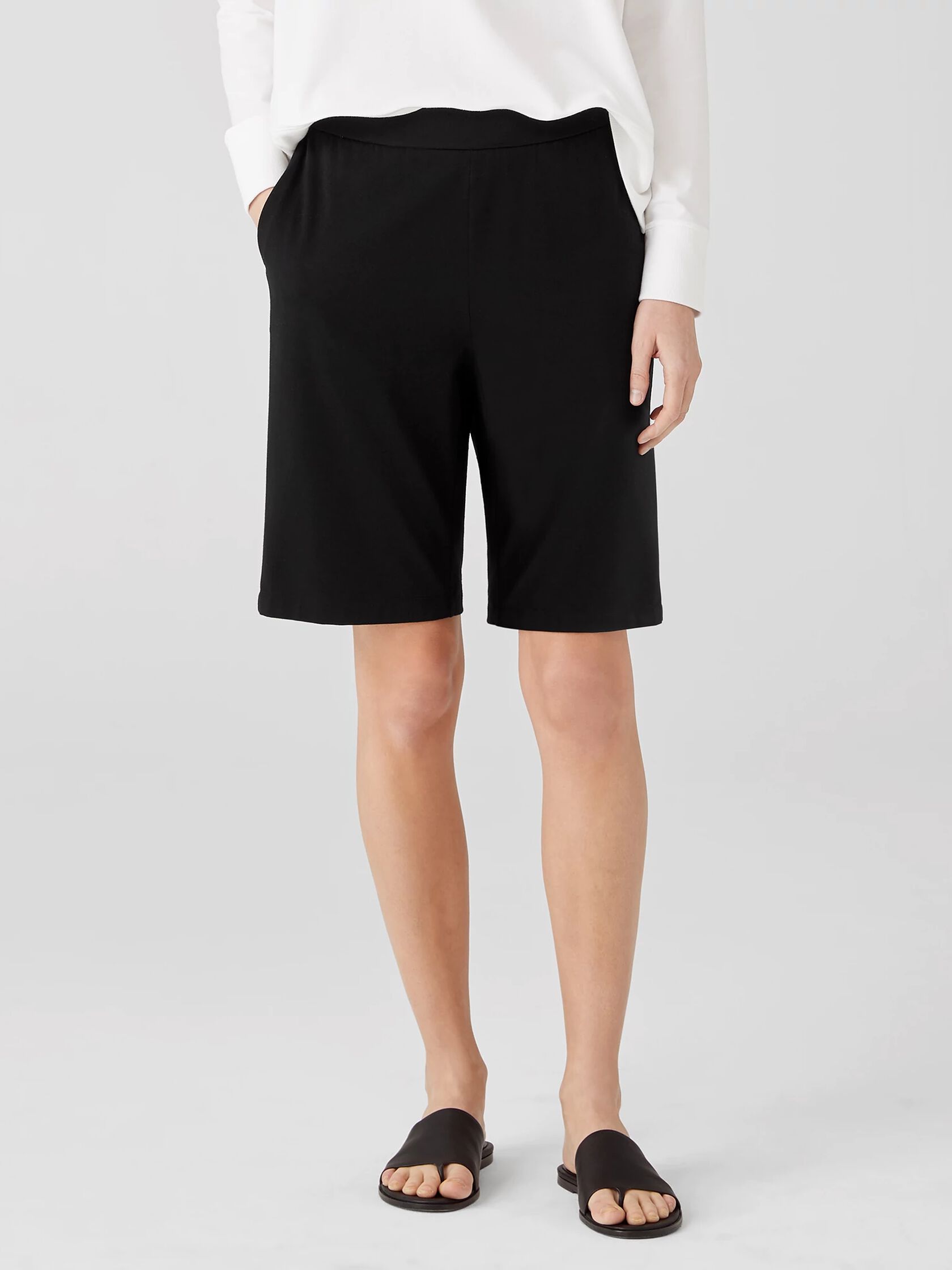 Traceable Organic Cotton Jersey Shorts