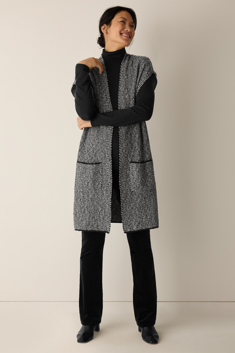 Peruvian Cotton Cloud Vest Peruvian Cotton Cloud Vest