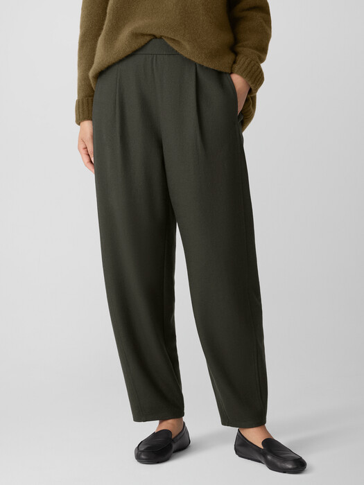 Felted Wool Jersey Lantern Pant in Regenerative Wool