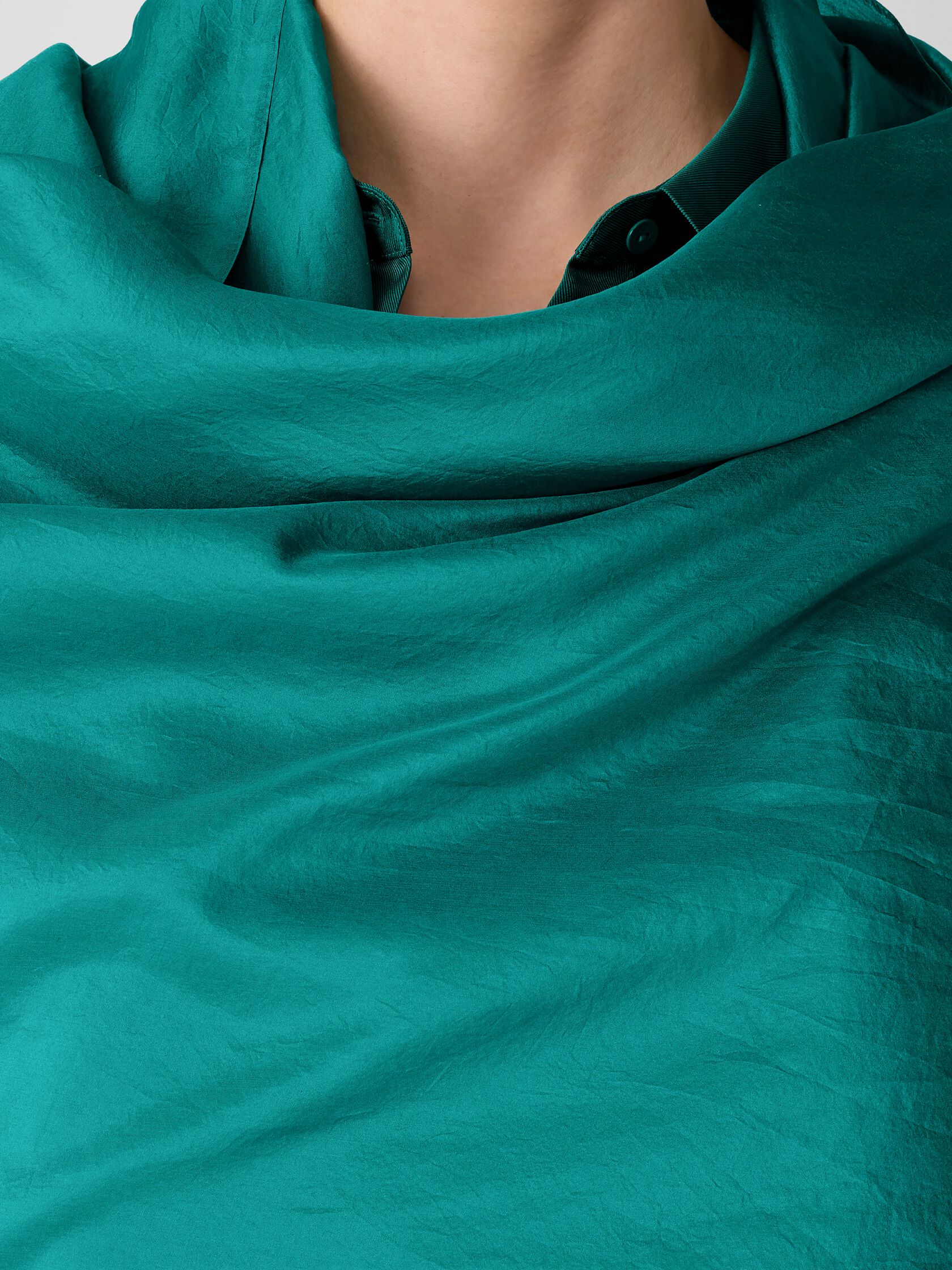 Washed Transitional Silk Parachute Scarf