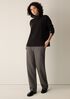 Recycled Wool Cashmere Turtleneck Top