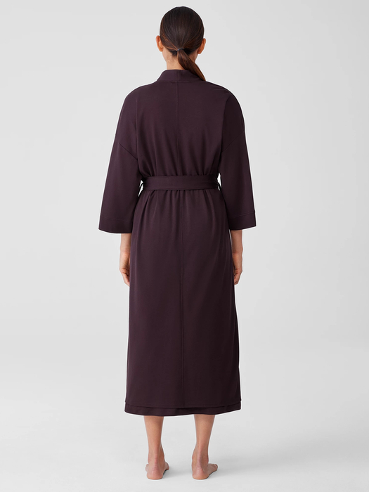 Cozy Organic Cotton Interlock Robe