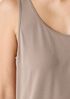 Stretch Silk Jersey Scoop Neck Tank